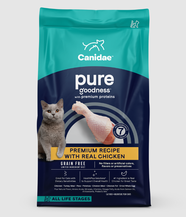 PURE Dry Cat Food: Grain Free Chicken Recipe