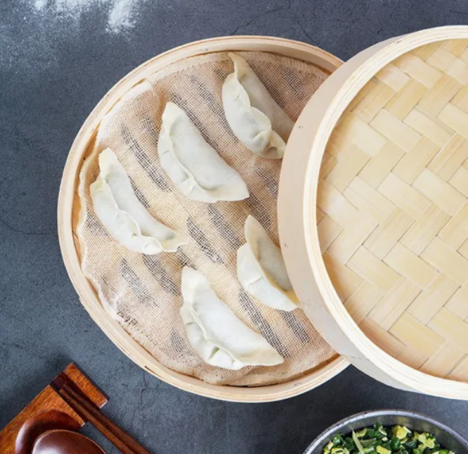 Bamboo Dumpling Steamer